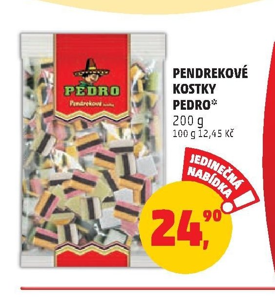 Pendrekové kostky Pedro