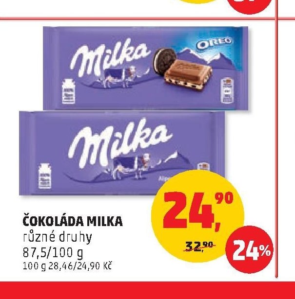 Čokoláda Milka