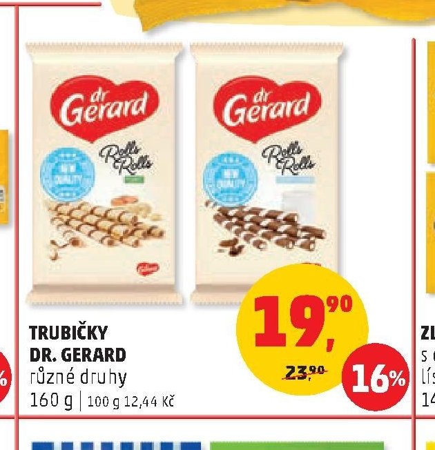 Trubičky Dr. Gerard 160 g