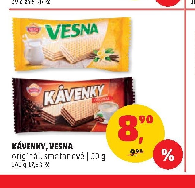 Kávenky, Vesna 50 g
