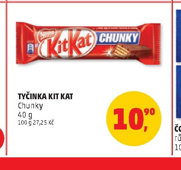Tyčinka Kit Kat Chunky 40 g