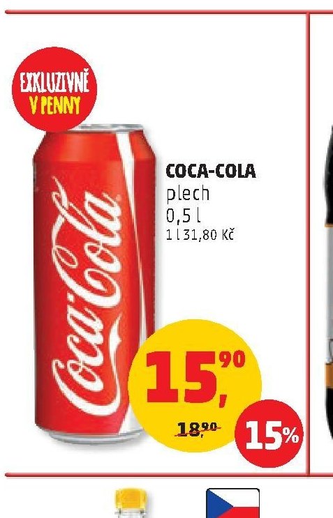 Coca-Cola plech