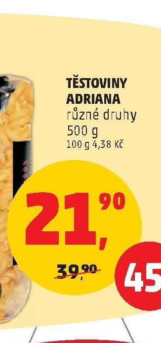 Těstoviny Adriana