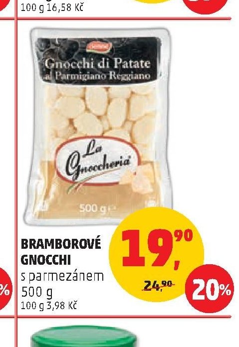 Bramborové Gnocchi