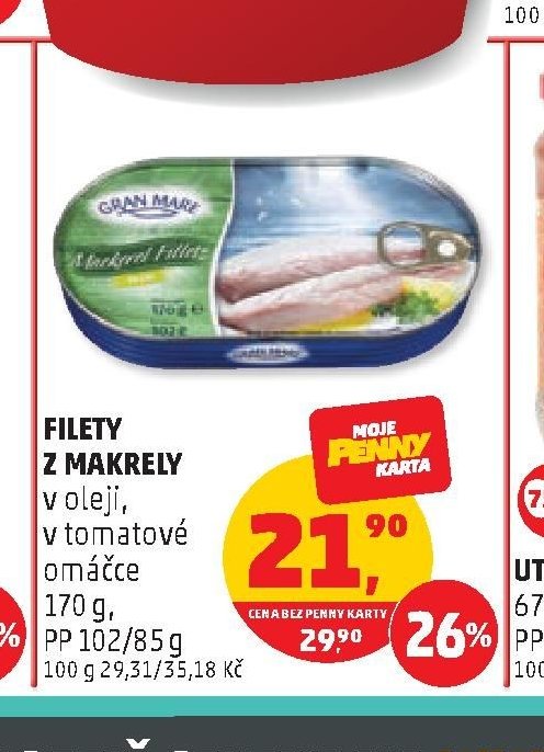 Filety z makrely