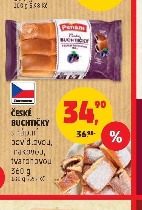ČESKÉ BUCHTIČKY