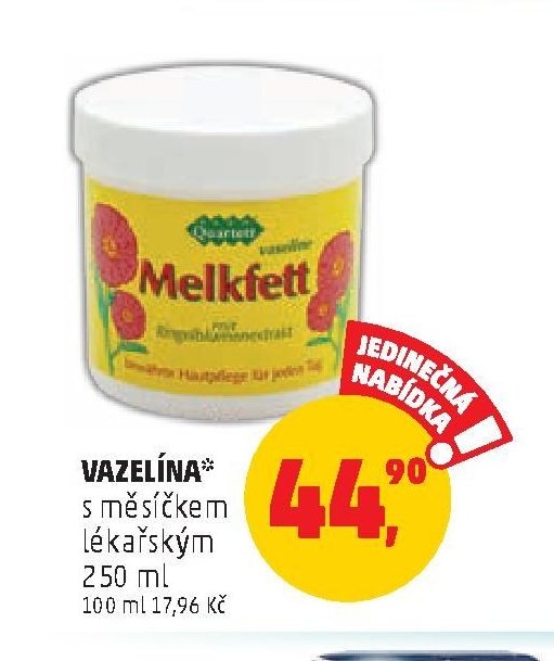 Vazelína s měsíčkem lékařským