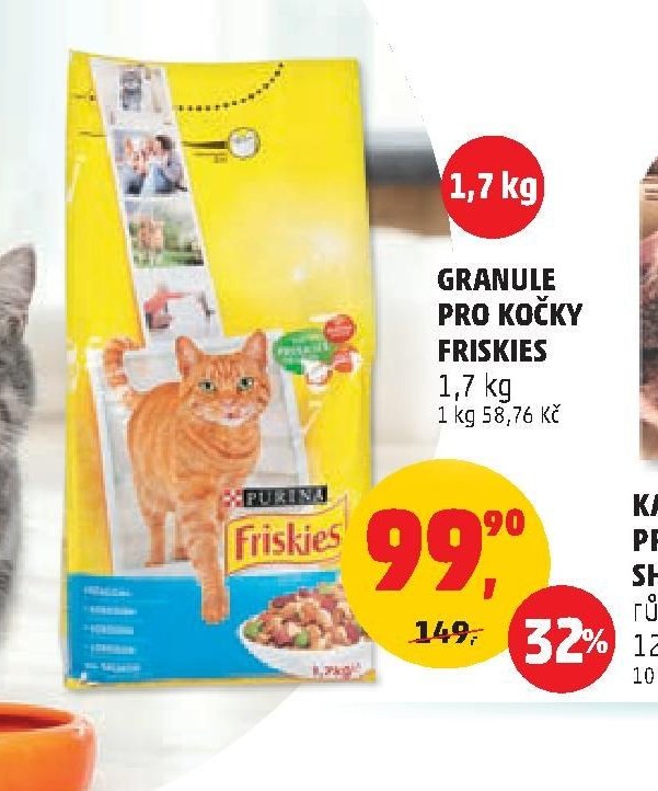 GRANULE PRO KOČKY FRISKIES