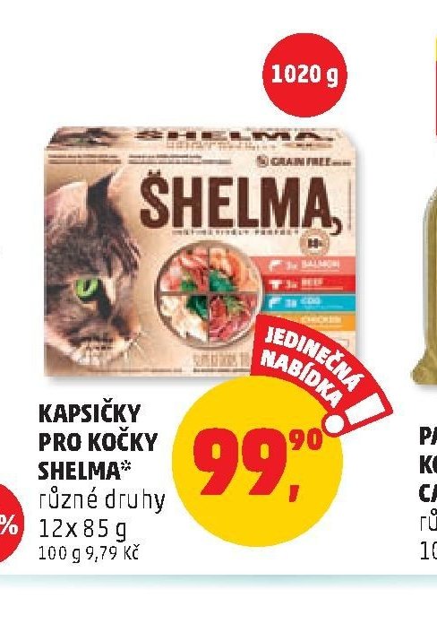 KAPSIČKY PRO KOČKY SHELMA