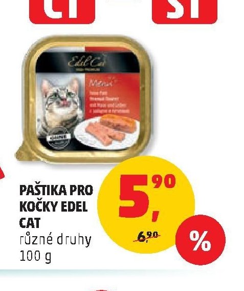 PAŠTIKA PRO KOČKY EDEL CAT