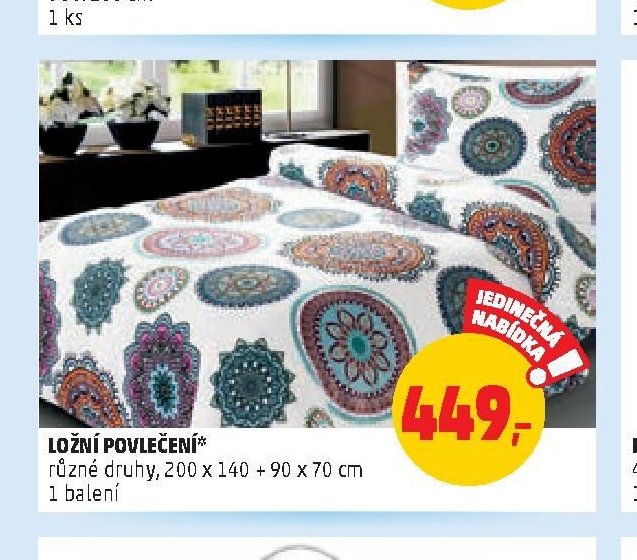LOŽNÍ POVLEČENÍ*