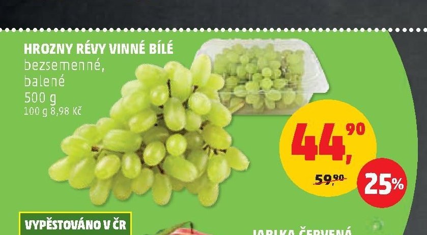 HROZNY RÉVY VINNÉ BÍLÉ