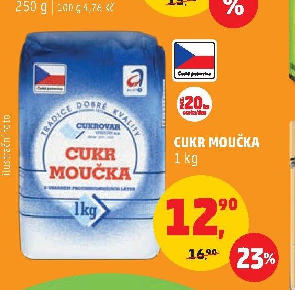 Cukr moučka