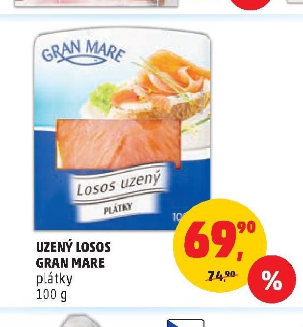 Uzený losos Gran Mare