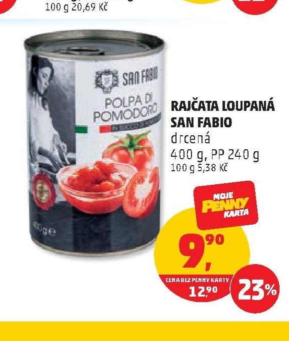 Rajčata loupaná San Fabio