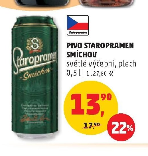PIVO STAROPRAMEN SMÍCHOV