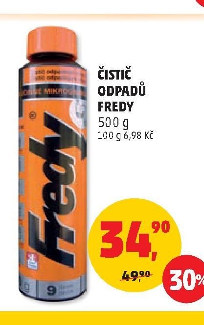 ČISTIČ ODPADŮ FREDY
