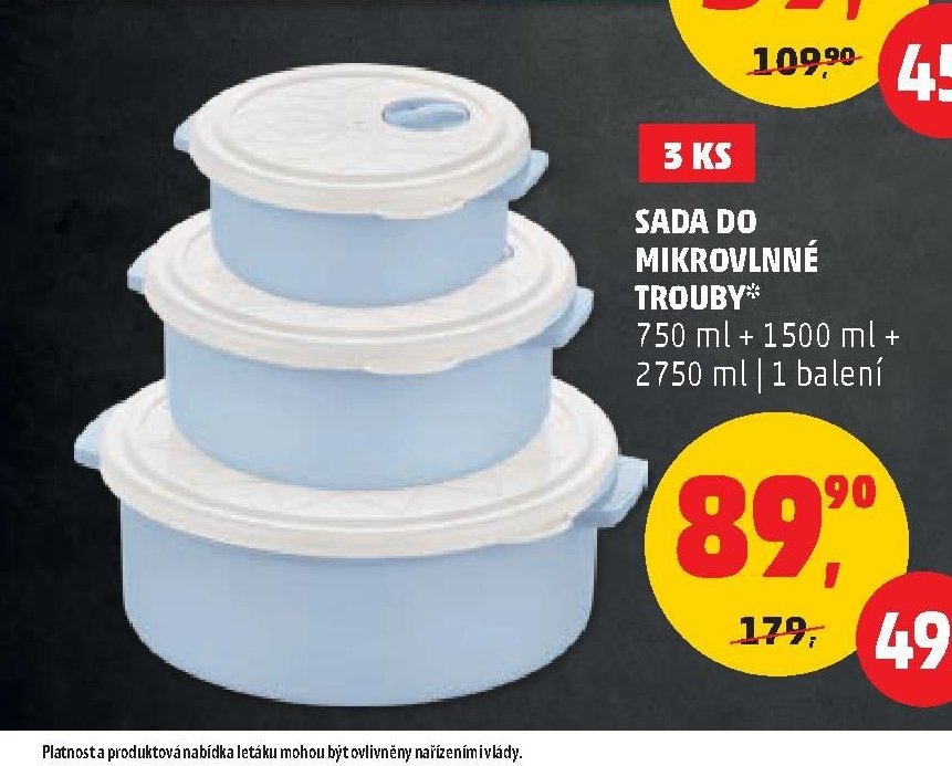 SADA DO MIKROVLNNÉ TROUBY*