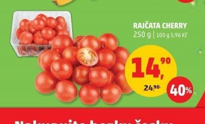 Rajčata cherry 250 g