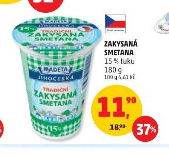 Zakysaná smetana Madeta