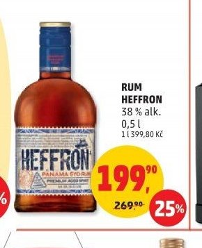 Rum Heffron 0,5 l
