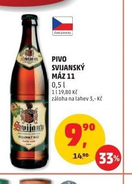 Pivo Svijanský Máz 11 0,5 l