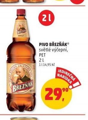 Pivo Březňák 2 l