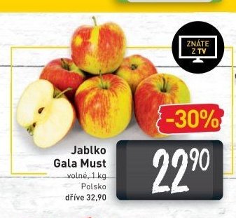 Jablko Gala Must