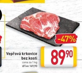 Vepřová krkovice bez kosti