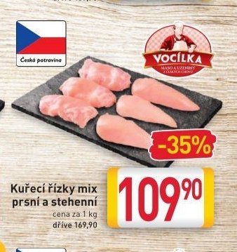 Kuřecí řízky mix prsní a stehenní