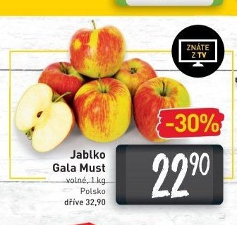 Jablko Gala Must