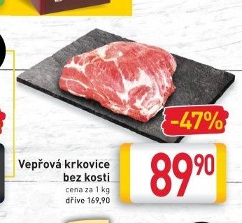 Vepřová krkovice bez kosti