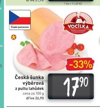 Česká šunka výběrová