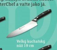 Velký kuchařský nůž 19 cm