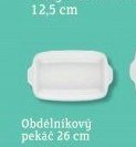 Obdélníkový pekáč 26 cm