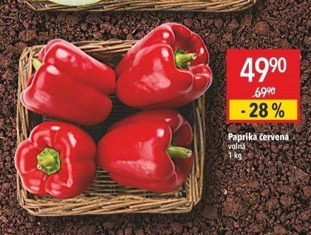Paprika červená