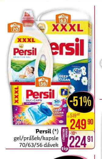 Persil gel/prášek/kapsle