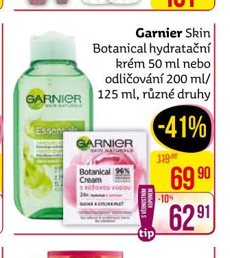Garnier Skin Botanical hydratační krém/odličování