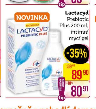 Lactacyd Prebiotic Plus mycí gel