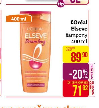 L'Oréal Elseve šampony