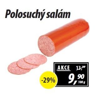 Polosuchý salám