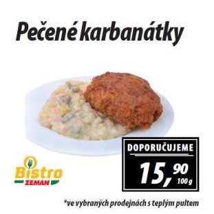 Pečené karbanátky