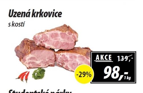 Uzená krkovice