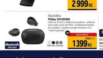 Sluchátka Philips TAT2205BK