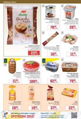 akční leták Makro 20.1.2021-2.2.2021