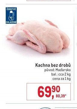 Kachna bez drobů