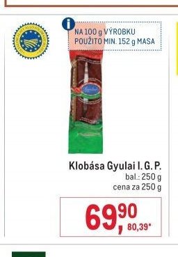 Klobása Gyulai I. G. P.