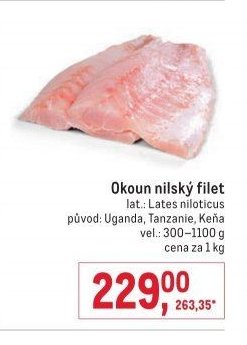 Okoun nilský filet
