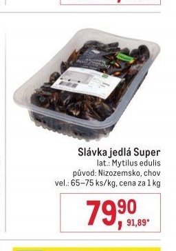 Slávka jedlá Super