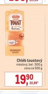 Chléb toustový